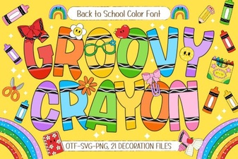 Groovy Crayon Fonts: Creative Uses and Design Tips