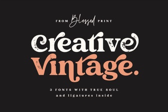 Choose Your Vintage Font Style for Creative Projects
