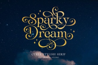 Sparky Dream: Creative Fonts for Eye-Catching Designs